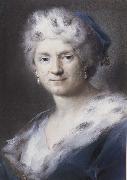Rosalba carriera Self-Portrait as Winter Sweden oil painting artist